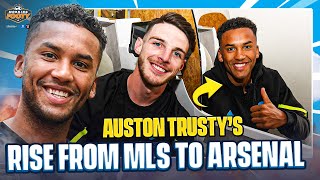 Auston Trusty on his rise from MLS to Arsenal \u0026 having his family watch him on pre-season tour! ❤️