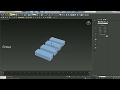 3ds Max Group / Ungroup / Open / Close / Detach / Attach