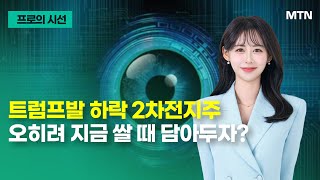 [프로의 시선] 트럼프발 하락 2차전지주 오히려 지금 쌀 때 담아두자? / 머니투데이방송 (증시, 증권)