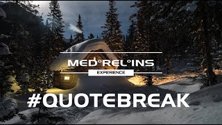 Winter Ambience | Beautiful Nature 4K Relaxation | Daring Adventure or Nothing  #MEDRELINS