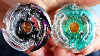 Dark Deathscyther Spread Revolve vs Deathscyther Spread Revolve Beyblade - Burst Competitive Battle!