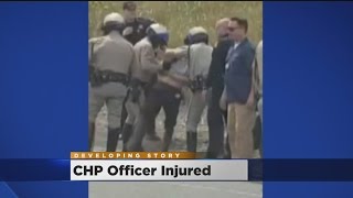 Video Shows Arrest Of Suspect In Interstate 80 CHP Hit-And-Run Crash