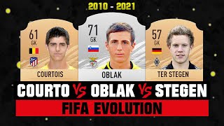 Oblak VS Courtois VS Ter Stegen FIFA EVOLUTION! 😱🔥 FIFA 10 - FIFA 21