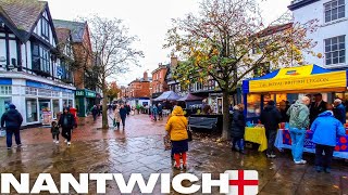 Walk in NANTWICH One of the most Beautiful Towns in Cheshire ENGLAND