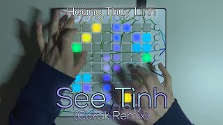 See Tình - Hoàng Thùy Linh (Cukak Remix) | Launchpad Cover (4K)