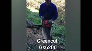 Greencut gs 6200 chainsaw motosierra