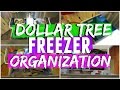 Freezer Organization | Dollar Tree Organization