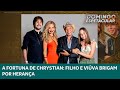 Polêmica em torno da herança de Chrystian: Filho e viúva brigam por fortuna | Domingo Espetacular