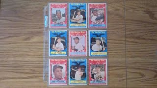 A Close Look at my 1959 Topps Baseball Card Set and My First Ever Baseball Card!