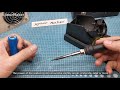 how to quickly solder 18650 li ion batteries with a soldering iron