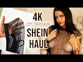 [4K] TRANSPARENT Try-on Haul with Luna 2024 | See-Through Tops from Shein