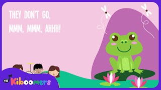 Little Green Frog Lyric Video - The Kiboomers Preschool Songs & Nursery Rhymes