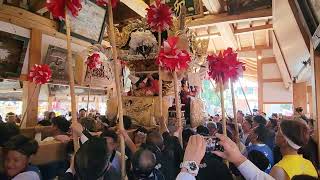 令和５年度　英賀神社　本宮(10月18日)　英賀宮町西　拝殿