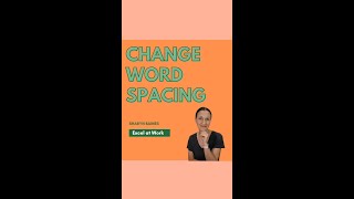 Adjust Line and Paragraph Spacing to Single Spacing in Word #shorts
