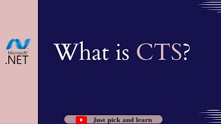 What is CTS | Common Type System in .NET | Fundamentals of .NET | .NET interview question