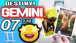 Gemini ♊😲DESTINY! THIS IS NO ACCIDENT IT’S FATE!👀 horoscope for today JUNE 7 2026 ♊ #gemini tarot