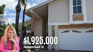 Huntington Beach Home Tour 🏡 | South Huntington Beach Pool Home Just Minutes from the Coast
