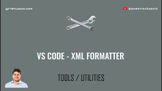 How to format XML document in Visual Studio Code?