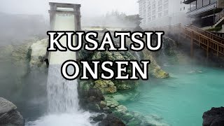 【Kusatsu Onsen】One of the best-established hotel you can enjoy two types of hot spring water.