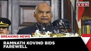 Former President Ramnath Kovind Bids Farewell, Droupadi Murmu Becomes 1st Tribal Woman Prez