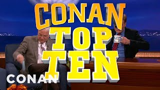 Steve Martin Does Conan's Famous 