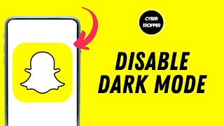 How To Disable Dark Mode On Snapchat In Android