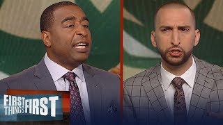 Nick Wright and Cris Carter disagree who's the best player in the East | NBA | F