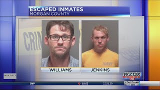 Morgan County sheriff's department looking for escaped inmates