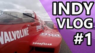 Running Vintage IndyCars with the IMS Museum - Indy 500 Vlog #1