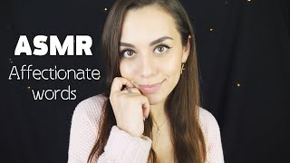 ASMR Affectionate words in different languages of the World | ASMR in 15 different languages ✨