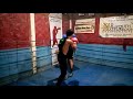 Jay Villaester sparring