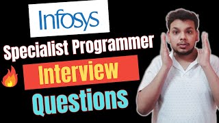 Infosys Specialist Programmer Interview Experience 2024 Infosys Sp