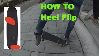 スケボー HOW TO ヒールフリップ HEEl FLIP よくある問題＆解決策 Trick-Tip # 4