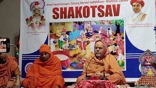 Divya shakotsav and satsang sabha at Montreal Canada 03-03-2024