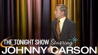 Johnny Gets Streaked in the Middle of His Monologue | Carson Tonight Show