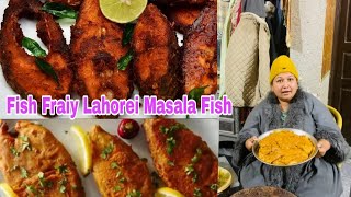 Fish ￼fraiy ￼easy or tasty Lahorei masala fish recipe ? Husband ko khush kar dy 😂 #bebokiroshani ￼￼￼