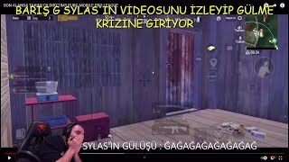 BARIŞ G SYLAS'IN VİDEOSUNU İZLİYOR GÜLME KRİZİNE GİRİYOR!