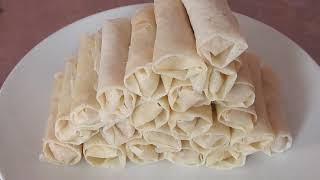 Simple way to make Taro spring roll