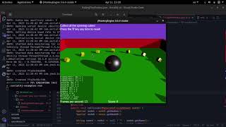 jMonkeyEngine Techdemo RollingMarble Game with libshiftavr and Serial4j