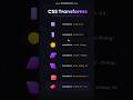 Learn CSS Animations - Transform Edition #css #tutorial #webdev