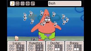 Patrick gets beaten up by Mother 3's Combo Mechanic