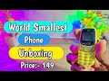 World Smallest Phone Lvix Mini 3 unboxing #worldsmallestphone #unboxingvideo