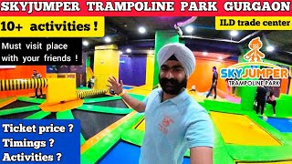 Skyjumper trampoline park gurugram - All fun activities, ticket price \u0026 details | Gurgaon delhi ncr