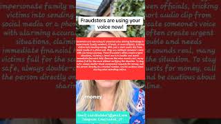 AI voice scams: don’t trust every call #aiscams #voicecloning #scamalert #viralvideo #bewareoffraud