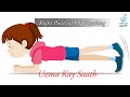 Planking | Right Position Of Planking | Uzma Kay Saath |