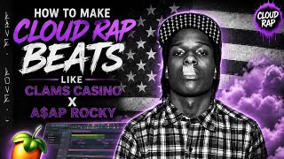 [TUTORIAL] A$AP ROCKY X CLAMS CASINO TYPA BEAT TUTORIAL