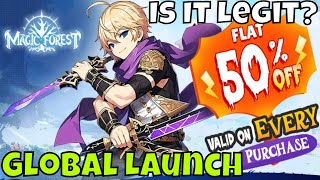 Magic Forest: Dragon Quest - Hype Impressions/Global Launch/50% Off Sale Top Up