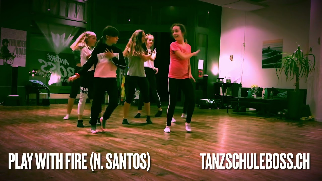 DANCE: Play With Fire (Nico Santos) - Dance Teenies - YouTube