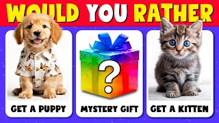Would You Rather...? MYSTERY Gift π Animals Edition πΆπΊ Quiz Time