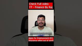 Lost job? Apply for Employement Insurace (EI)  #ei #canada #servicecanada #unemployement #benefits